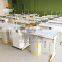University lab Biological  tables and chair wooden laboratory equipment desk furniture