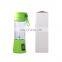 Black citrus bottle fruit mixer electric travel automatic stainless steel fresh orange juicer