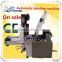 High speed top or side automatic labeling machine,big cup labeling on top machine,cup labeling on top machine