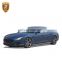 Factory Price Auto CF Rear Spoiler Small Body Kits Suitable For Maserati Quattroporte Novitec Tridente Style Carbon Side Skirts
