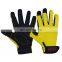 HANDLANDY Microfiber Palm with Foam Padding Hand Gloves for Construction Work Gloves Touch Screen Car Mechanic Gloves