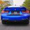 Body Parts AK Style Rear Bumper Lip For 2019+ BMW G20 G28 New 3 Seriesr Rear Diffuser