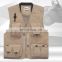 Multi Pockets Mesh Vest Fishing Hunting Waistcoat Travel Photography Jackets Outdoor Quick-Dry Fishing Vest