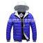 Plus size fashion trend men's long sleeve down warm hooded smart heating jacket S-XXXXL