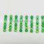 Green Chrysoprase 3x3 mm Round Cabochon