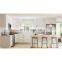 USA Modern Shaker Style Kitchen Furniture Custom Made White Solid Wood Kitchen Cabinets Designs