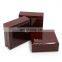 Factory wholesale custom portable wooden jewelry storage pendent necklace box