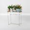 Garden Flower Pot Shelf Nordic Birdcage Flower Rack Living Room Shelf Corner