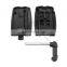 5 Buttons Uncut Blade Car Key Case Fob Cover For Land Rover Freelander LR2 2008-2011 Remote Keys Shell