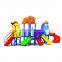 cute popular  dog animal theme Type small Plastic Swing and Slide Kids children climb Outdoor Playground equipment