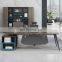 luxury office furniture modern wood ceo workstation computer table wooden high tech manager executive office desks with drawer