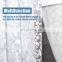 Amazon Hot Selling Thin EVA Waterproof Environmental Pebble Plastic Shower Curtain Environmental
