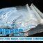 Cosmetic K Clear Bubble Bags/Hot Sale Slider Zipper Bag, Slider Hook Hanging Zipper Bag, Slider Zipper PVC Pencil