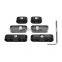 7-8mm Spark Plug Wire Separators Dividers Looms Fits Chevy Ford & Mopar Black