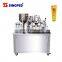 Semi Automatic Ultrasonic Cosmetic Cream Toothpaste Condensed Milk Yogurt Soft Plastic Tube Filling and Sealing Machine