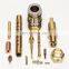 High-precision custom brass parts cnc processing manufacturer, stainless steel brass aluminum cnc turned parts production