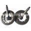 Steel casting high precision spiral bevel gear crown pinion ring auto truck rear differential [parts for Isuz wushiling