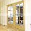 aluminum glass metal frame arched french doors interior