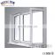 hot insulation and soundproof casement window and pvc upvc vinyl profile windows with double tempered glass