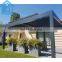 Garden Type Luxury Aluminium Frame Louver Gazebo aluminum Pergola Aluminum Opening Roof