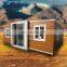 Cheap Factory Price sunrooms glass movable toilet expandible prefabricate container house for toilet