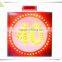 Factory direct aluminum solar led speed limit traffic sign