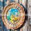 High Quality Sunburst Bohemian Rattan Mirror Boho Home Decor Vintage Style Decor Living Room WHolesale made in Vietnam