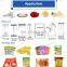 automatic ginger pepper powder soda packaging and filling machine 1-1000gg