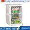 48-130L mini glass door refrigerator, mini fridge for home and hotel use