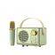 2023 New Bluetooth speaker Karaoke USB Mini outdoor portable high quality FM audio