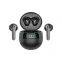 DX27 TWS True Wireless Round Music Earbud Wireless Charging In-ear LED Headphone Gaming Earbuds for Mobile Phone