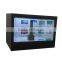15.6 Inch Transparent LCD Display Standing All In One PC Touch Screen with i5 Core Indoor Touch Screen Kiosk for Ad