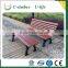 Latest Designs and Styles WPC Composite Outdoor Bench