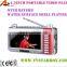 new design wholesale 15.1''portable video speaker with dvd tv fm speaker video