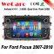 Wecaro WC-FU7608 Android 4.4.4 car dvd player indash radio cassette for ford focus 2 2007 - 2010 Wifi&3G