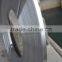 Band saw steel strip in coils
