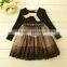 2015 Fashion Boutique Kids Clothing Autumn Girl Dress Party Dress For Girls