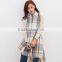 Wholesale Woman Plaid Cashmere Pashmina Scarf And Shawl
