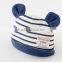2016 Japanese wholesale products cute and high quality baby hat with animal ears border pattern for infant toddler kids