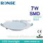 Ronse led lighting 2015 popular smd dimmable down light(TD04E07S 7W)