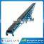 Grain Loading Portable Belt Conveyor With Hopper