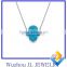 Wholesale 925 Sterling Silver High Quality hot Opal hamsa/hand necklace jewelry