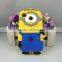 Despicable Me Minions Cell Phone Case 3D Cute Cartoon Mobile Phone Silicone Case For iphone 6/6 plus/5s/5/4s/4 Factory Wholesale