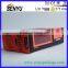 New design paper box packaging with pvc window 15*10*8 cm