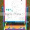 colored wooden blackboard in high quality kids educational magnetic blackboard