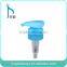 28MM 410 400 415 Transparent blue Made in China Plastic Left-Right structure lotion pump
