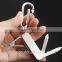 Swiss Tech Tools Key Nail File 4 in 1 Multi Keychain Survival Knives Key Ring