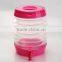 foldable storage beverage dispenser holder