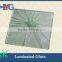 Gray laminated glass for building glass