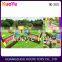 inflatable interactive games, 4 person sport bungee run games, interactive bungee basketball hoop games